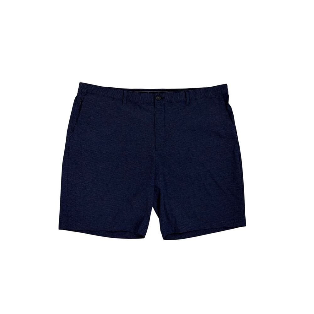 Tommy Bahama Chip Shot Short Navy Blue Flat Front Chino Size Men's 46